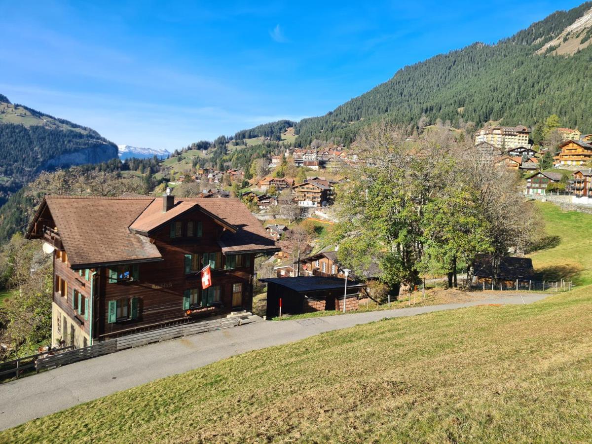 Appartement Traditional Chalet In Wengen - Top Floor Extérieur photo